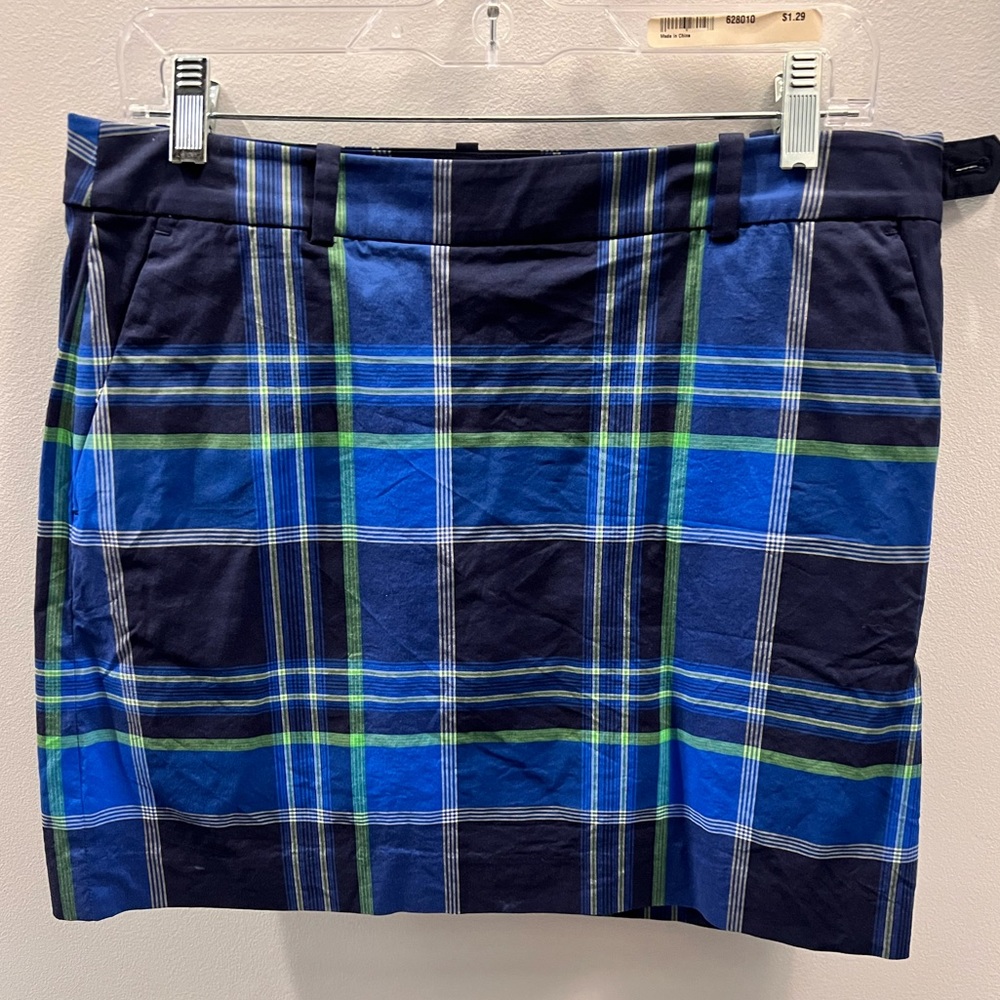 Polo Plaid Golf Skirt